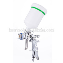 HVLP spray gun H777P chrome plated for car painting